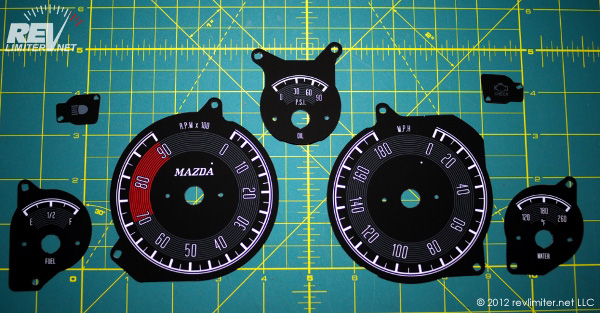 revlimiter Gauges ready to be installed