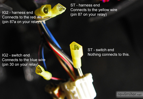 Wiring harness modification.