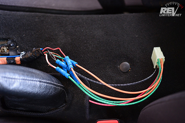 Harness connected.